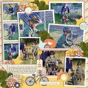Cyclist in Training