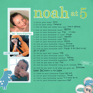 Noah At 5