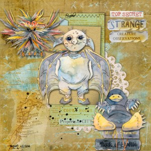 Top Secret Strange Creature Observations - April Challenge