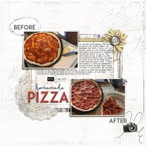 Homemade Pizza (April Photography challenge)