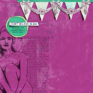 I don't believe in age - Monthly Muse April- Week #1