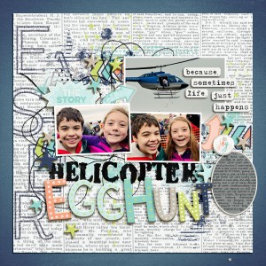 Helicopter Egg Hunt