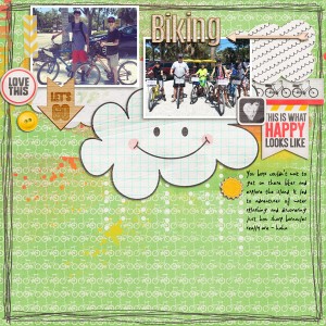 Biking
