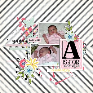 A is for adorable