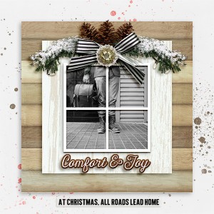 All Roads Lead Home at Christmas (speed scrap 4/11)