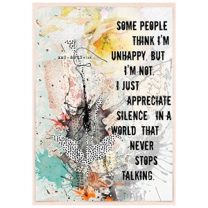 APPRECIATE SILENCE