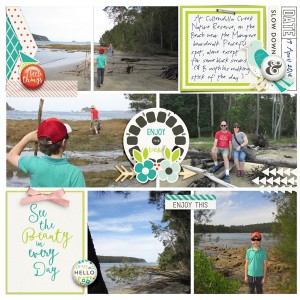 nature walk pocket page