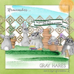 Monthly Muse #4 -- Gray Hares and Wisdom
