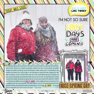 Spring Blizzard