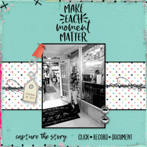 Make each moment matter (Slow Scrap with Justine)