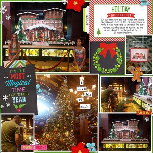 "Grand" Gingerbread House