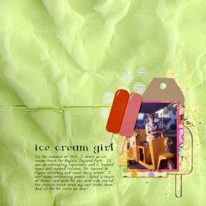 Ice cream girl