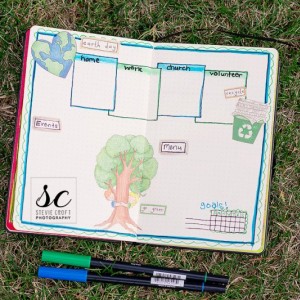 Bujo: Earth Day