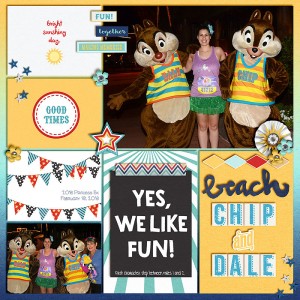 Beach Chip and Dale