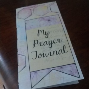 Prayer Journal front