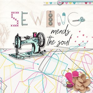 Sewing mends the soul