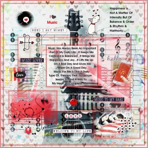 Journaling Challenge-May-5 Lines-Daily Routine-Music Therapy