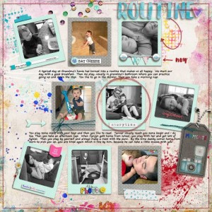 Routine May 2018 Journaling challenge