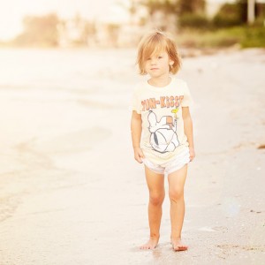 Emma at the Beach