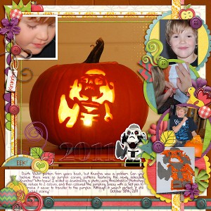 Pumpkins 2011 (Right page)