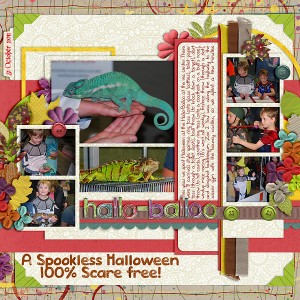 Halloween party 2011 (Left page)