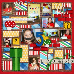Ava's Mario Birthday Party