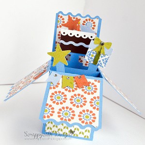 Birthday Cake Card Box