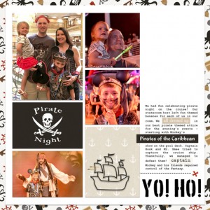 Disney Cruise: Pirate Night