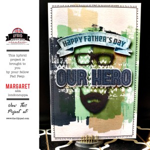 HYBRID My Hero Father's Day Card (londoncuppa)