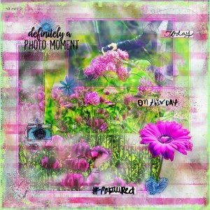 Scraplift Challenge-June-ArmyGrl-Pink Is Pretty