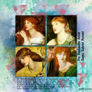 Pre-Raphaelite - June Challenge