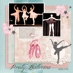 Pretty Ballerina - June Challenge