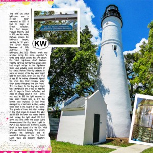 Scraplift Challenge - Key West Lighthouse, left
