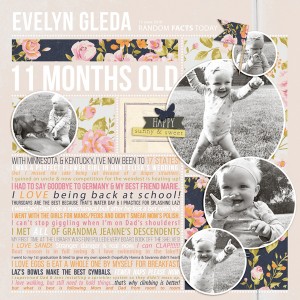 Evelyn - Eleven Months