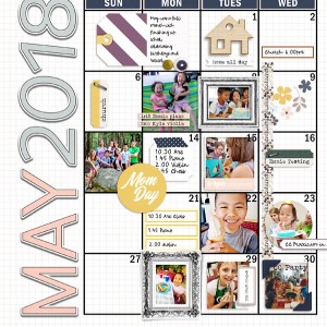 May Planner Page {left}
