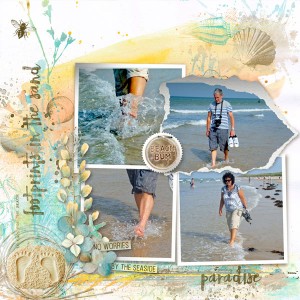 Footprints in the sand