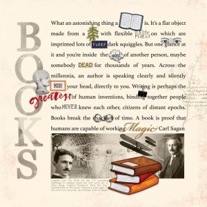 What an astonishing thing a book is.