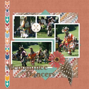 Menominee Dancers - Left Side
