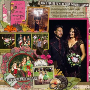 Inspiration Challenge June18 - "Time" left page