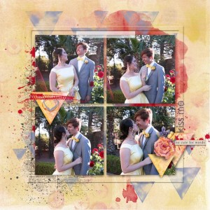 Prom-Kissed Dawn Inskip June Template challenge 2018