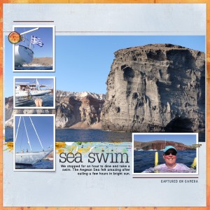 Sea Swim Santorini