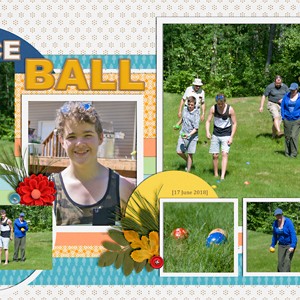 Bocce Ball (double page)