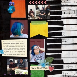June MIS - New Blue Hair