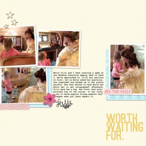 Disney Cruise: Meeting Belle