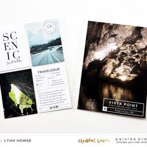 Scenic Route (Travel Album Layout)
