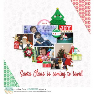 Santa Claus is coming to town!