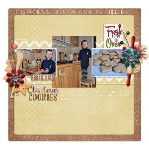 Christmas baking