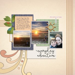 Sunset - July 2018 Template Challenge