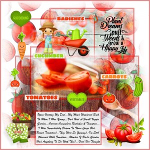 Journaling Challenge-July-Spark A Memory-Garden Tomatoes