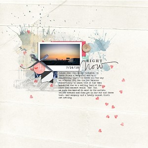 Sunset Over the Jersey Turnpike